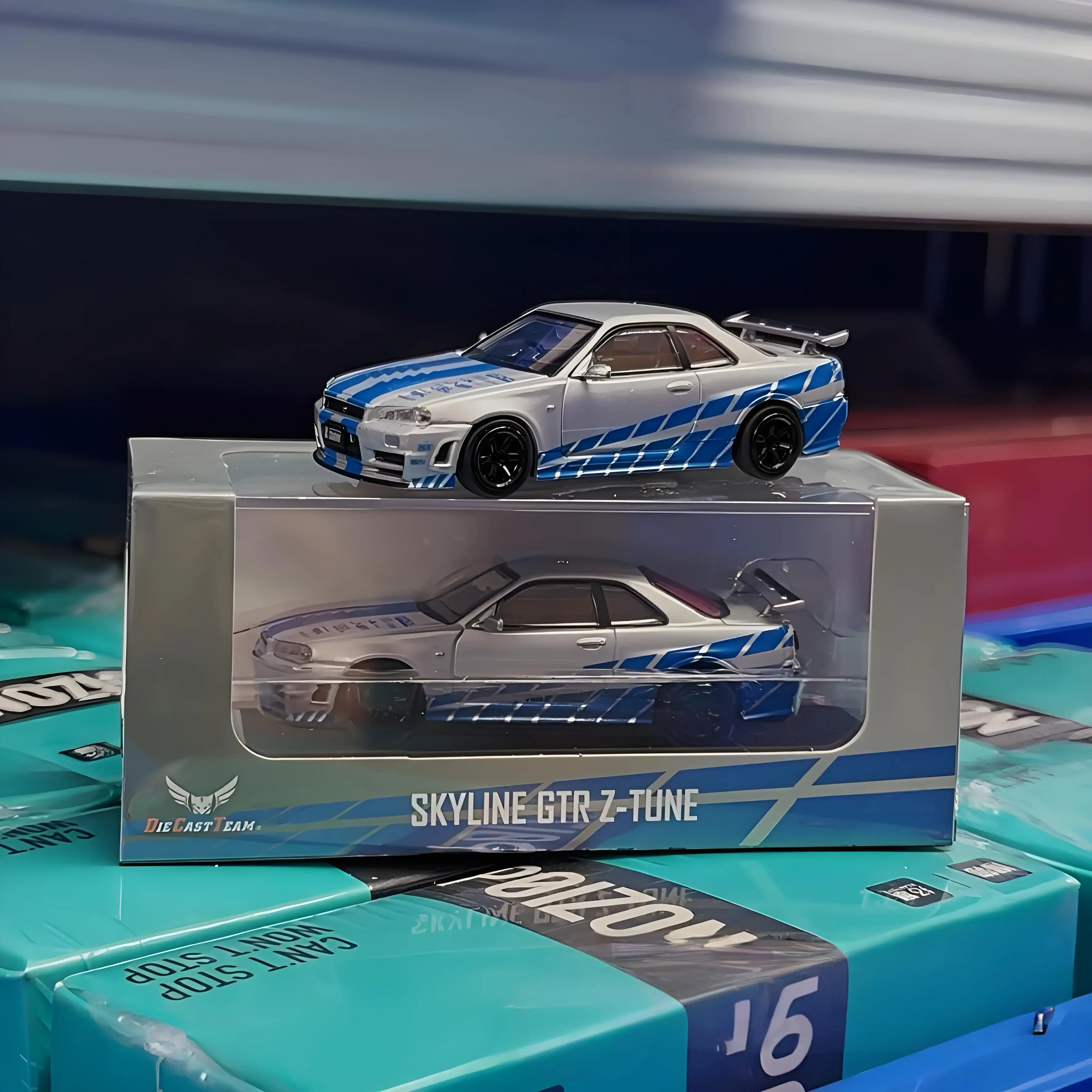 DCT 1/64 GTR R34 Z-Tune JDM Alloy Car Diecasts & Toy Vehicles Car Model Miniature Scale Model Car For Children
DCT 1/64 GTR R34 Z-Tune JDM Alloy Car Diecasts & Toy Vehicles Car Model Miniature Scale Model Car For Children