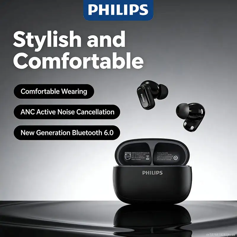 Беспроводные Bluetooth-наушники Philips TAT2569 с шумоподавлением ANC, HD-микрофоном для звонков, спортивной музыкальной гарнитурой и аккумулятором 400 мАч с длительным временем работы в режиме ожидания
Беспроводные Bluetooth-наушники Philips TAT2569 с шумоподавлением ANC, HD-микрофоном для звонков, спортивной музыкальной гарнитурой и аккумулятором 400 мАч с длительным временем работы в режиме ожидания