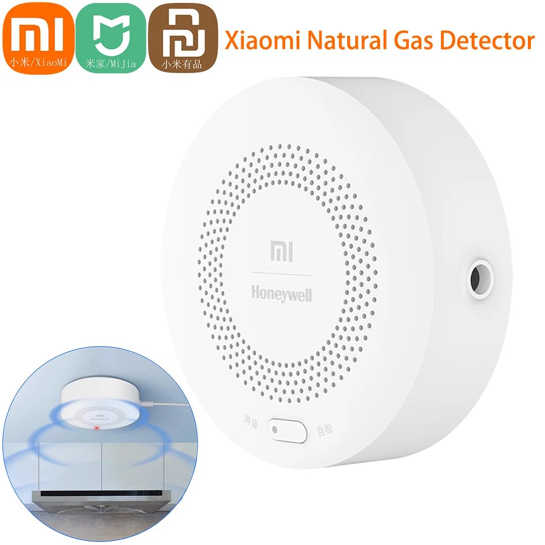 Xiaomi Mijia Smart Gas Leak Detector - WiFi Connected & Built-in Bluetooth Gateway Household Combustible Gas Alarm
Xiaomi Mijia Smart Gas Leak Detector - WiFi Connected & Built-in Bluetooth Gateway Household Combustible Gas Alarm
