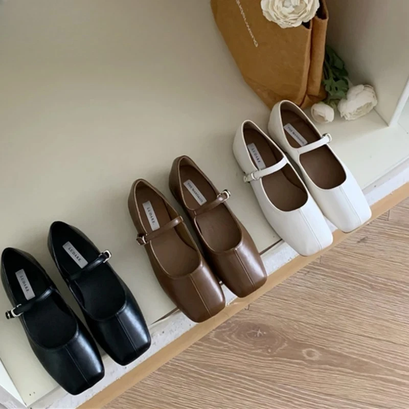 MEOD Square Toe Women Ballet Flats Fashion SOft Sole Shoes 2026 Spring Ladies Elegant Street Style Mary Jane Shoes
MEOD Square Toe Women Ballet Flats Fashion SOft Sole Shoes 2026 Spring Ladies Elegant Street Style Mary Jane Shoes