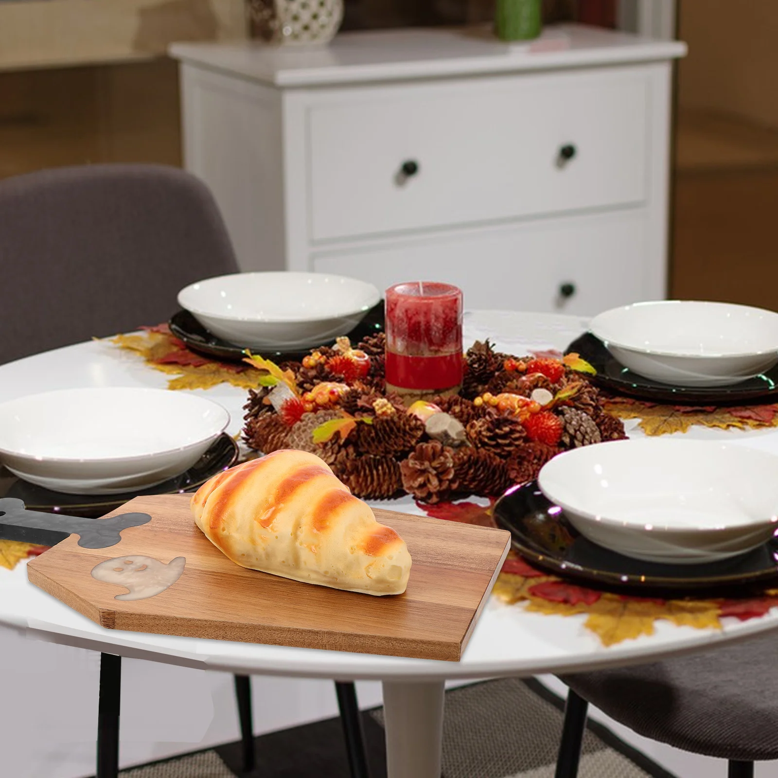 Cutting Board Halloween Round Pizza with Handle Charcuterie Wooden Cheese Plate Food Coffee
Cutting Board Halloween Round Pizza with Handle Charcuterie Wooden Cheese Plate Food Coffee