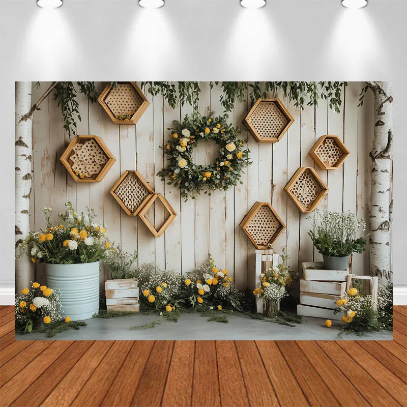 LS Photography Background Bohemian-Style Flower Crown Woven Wood Wall Decor Adult Kids Portrait Photo Backdrop Studio
LS Photography Background Bohemian-Style Flower Crown Woven Wood Wall Decor Adult Kids Portrait Photo Backdrop Studio