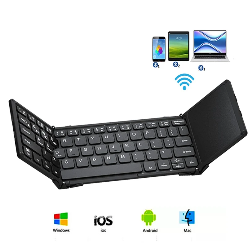 Складная Bluetooth-клавиатура для iPad, iPhone, ноутбука, беспроводная Складная портативная клавиатура для Windows, Andriod, Mac
Складная Bluetooth-клавиатура для iPad, iPhone, ноутбука, беспроводная Складная портативная клавиатура для Windows, Andriod, Mac