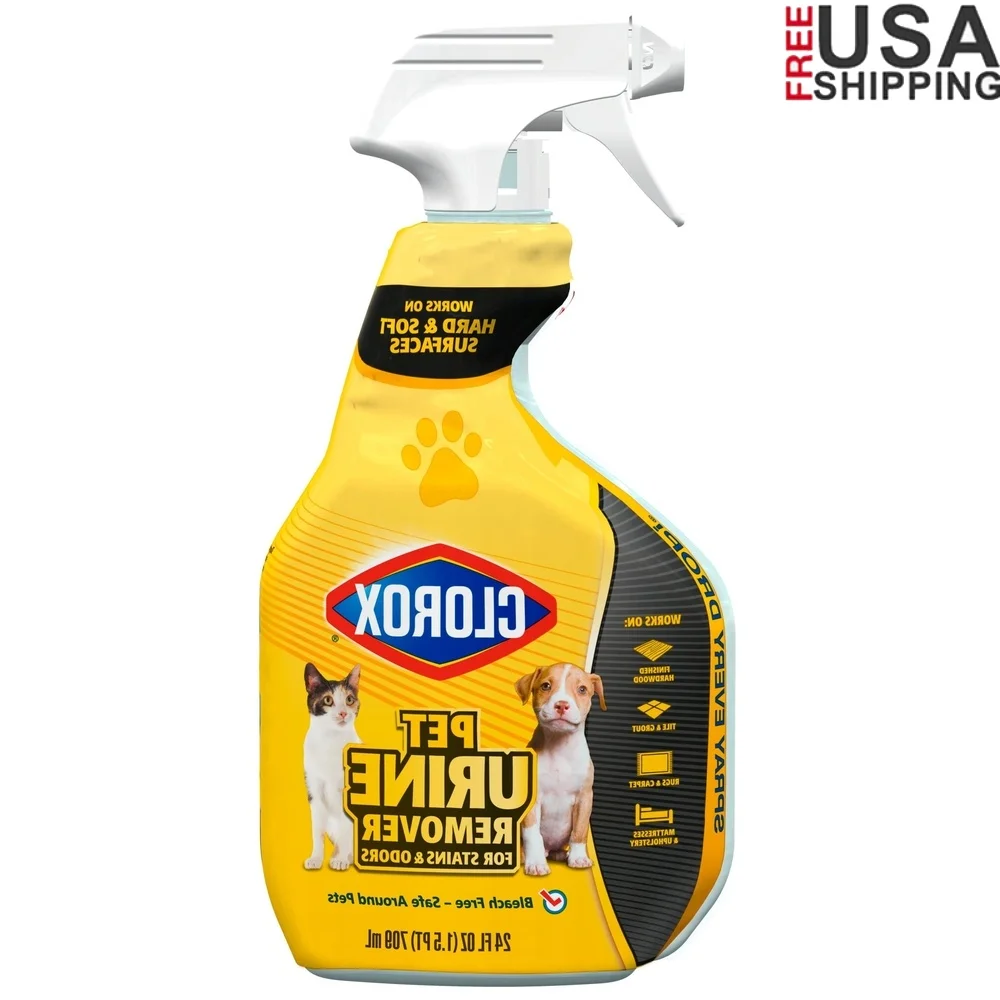 Средство для удаления пятен мочи домашних животных, очиститель нескольких поверхностей, средство для устранения запаха, обивка ковров, плитки, бетона, 24 унции
Средство для удаления пятен мочи домашних животных, очиститель нескольких поверхностей, средство для устранения запаха, обивка ковров, плитки, бетона, 24 унции