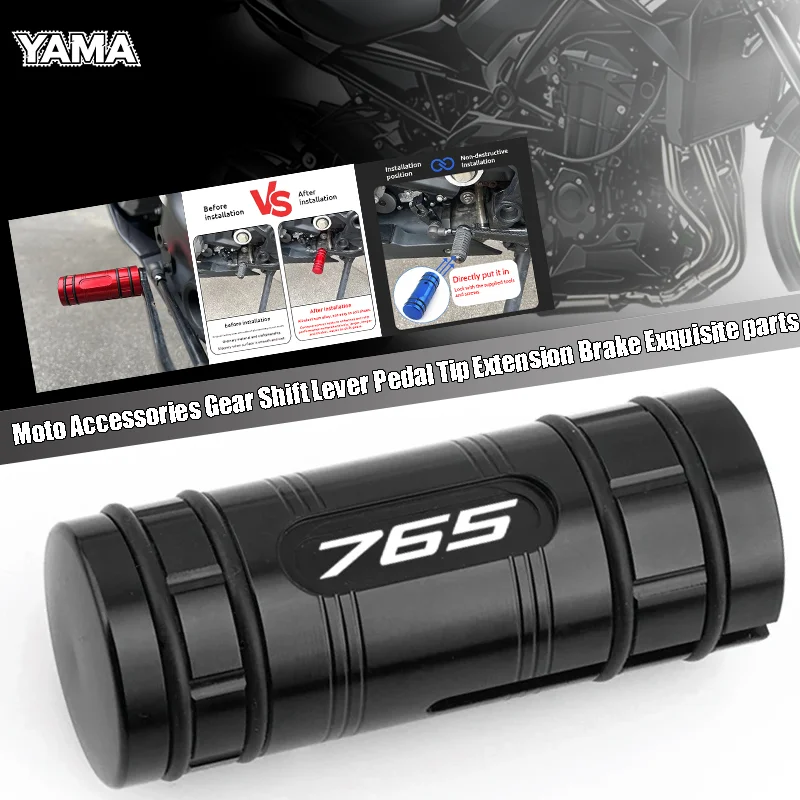 Moto Gear Shift Lever Tip Extension Enlarger Pedal Accessories For Street Triple 765 RS /S/R 675 Trident 660 Tiger 900 GT 800
Moto Gear Shift Lever Tip Extension Enlarger Pedal Accessories For Street Triple 765 RS /S/R 675 Trident 660 Tiger 900 GT 800