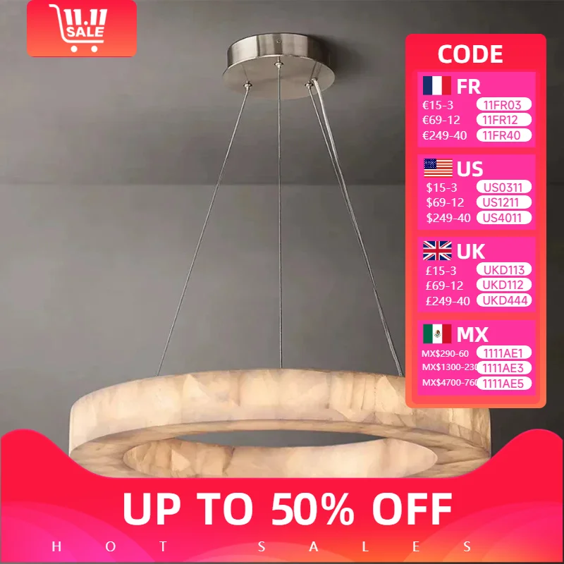 Build Your Retro American Marble Ring Black Hanging Lamps Chandelier Led Lights Trend Lustre Living Room Home Decoration Modern
Build Your Retro American Marble Ring Black Hanging Lamps Chandelier Led Lights Trend Lustre Living Room Home Decoration Modern