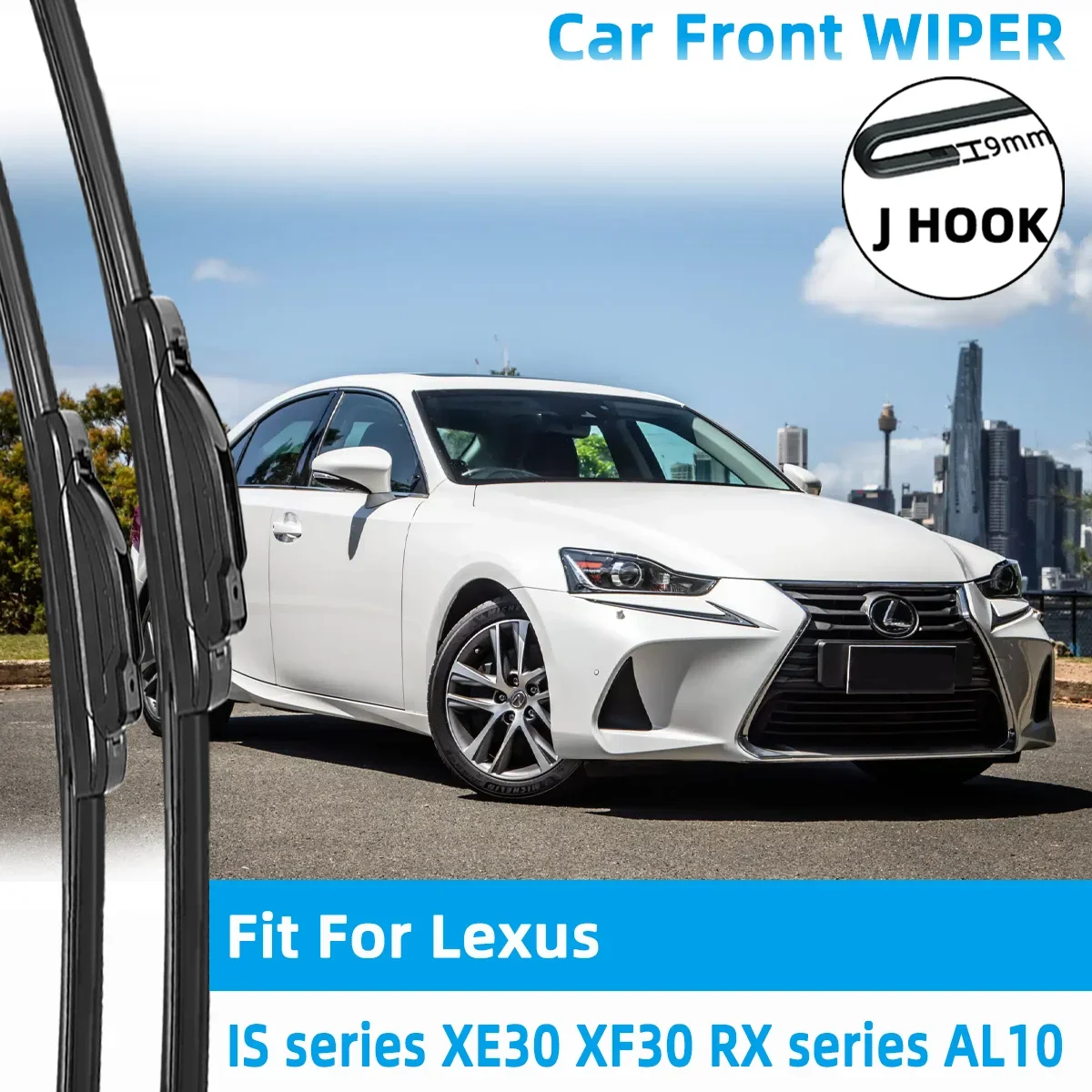 Front Wiper Accessorie Double Rubber Car Wipers for X60 (2011-2018) XE30 350 XF30 RX series AL10 2000-2019 Brushes New Upgraded
Front Wiper Accessorie Double Rubber Car Wipers for X60 (2011-2018) XE30 350 XF30 RX series AL10 2000-2019 Brushes New Upgraded