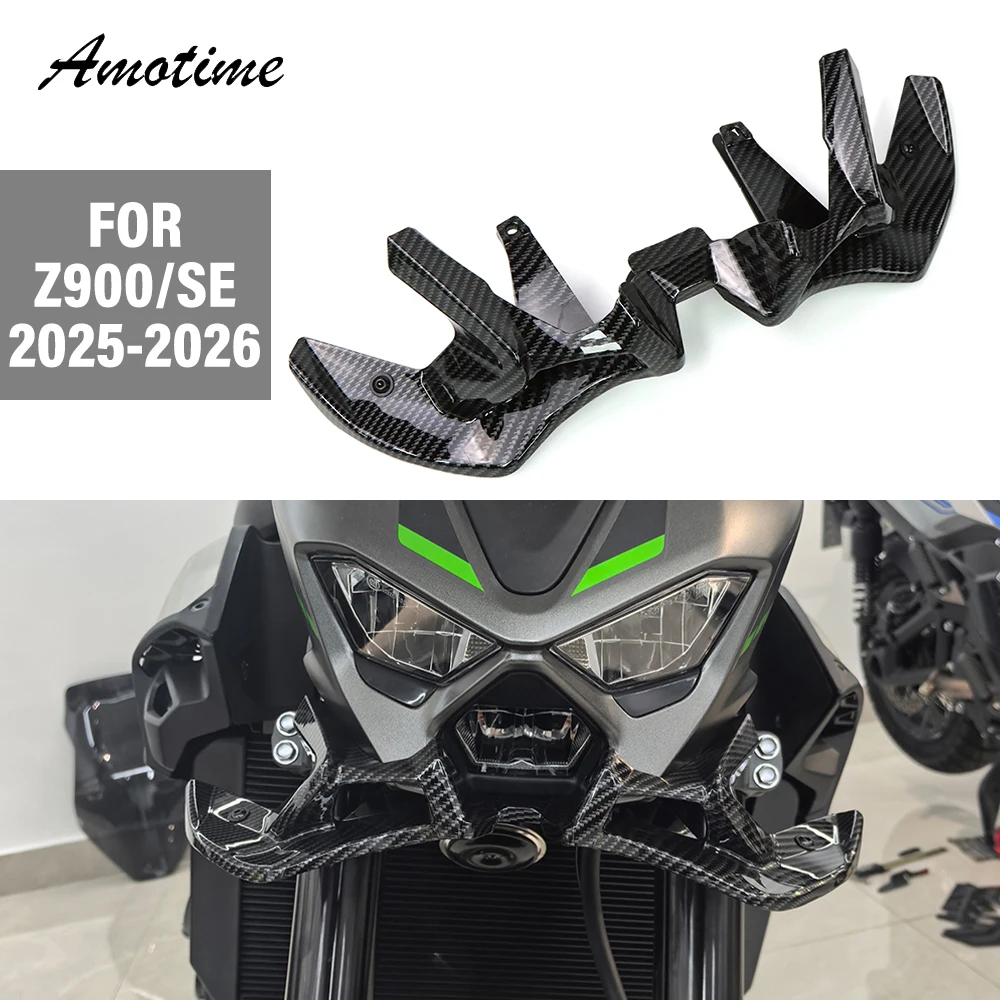 Front Spoiler For Kawasaki Z900 Z 900 SE Z900SE 2025 2026 Front Lip Downforce Aerodynamics Fairing Winglet Kit Accessories
Front Spoiler For Kawasaki Z900 Z 900 SE Z900SE 2025 2026 Front Lip Downforce Aerodynamics Fairing Winglet Kit Accessories