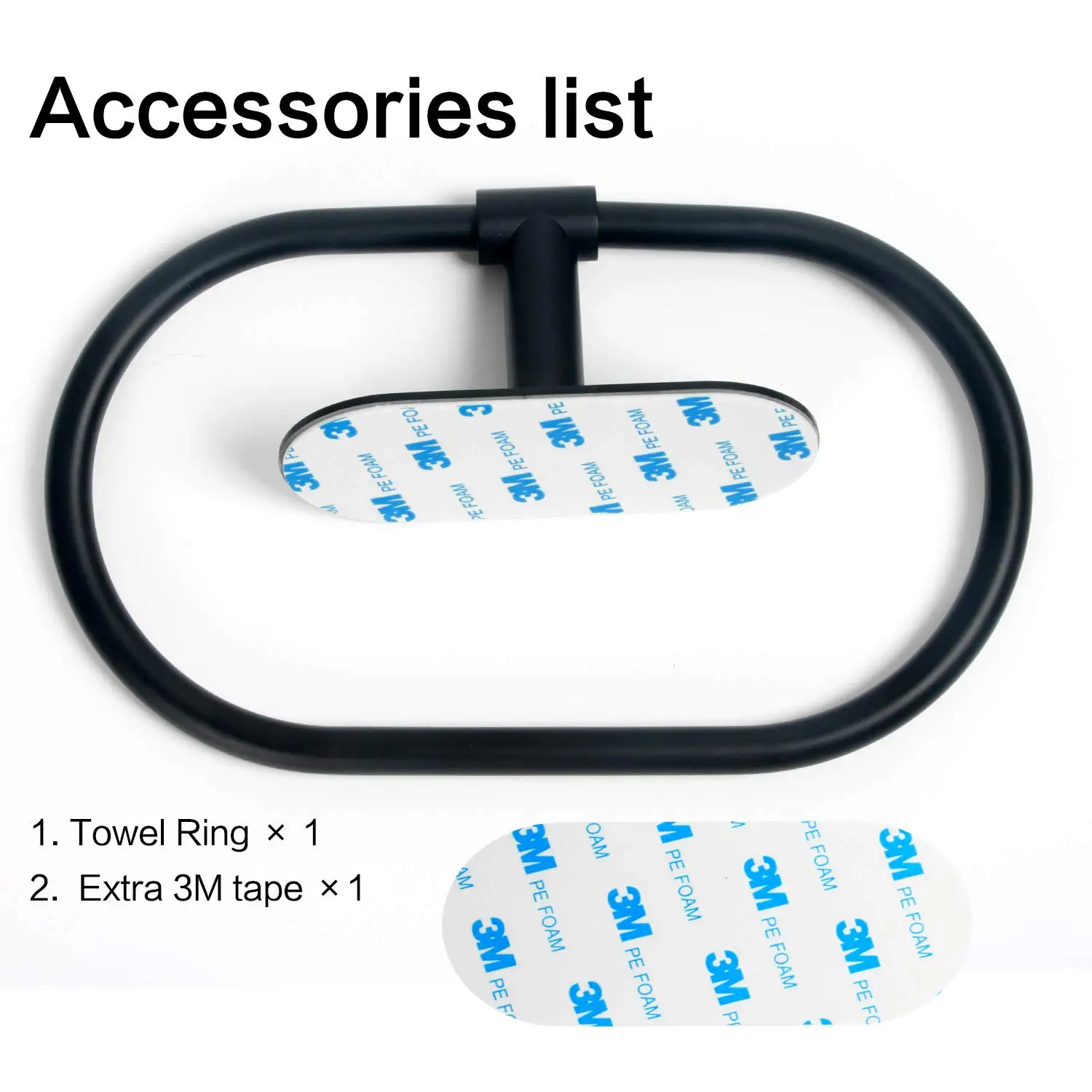 Hand frame, ring rail, bar, kitchen storage accessories, stainless steel towel rack, self-adhesive bathroom towel rack, black wa
Hand frame, ring rail, bar, kitchen storage accessories, stainless steel towel rack, self-adhesive bathroom towel rack, black wa