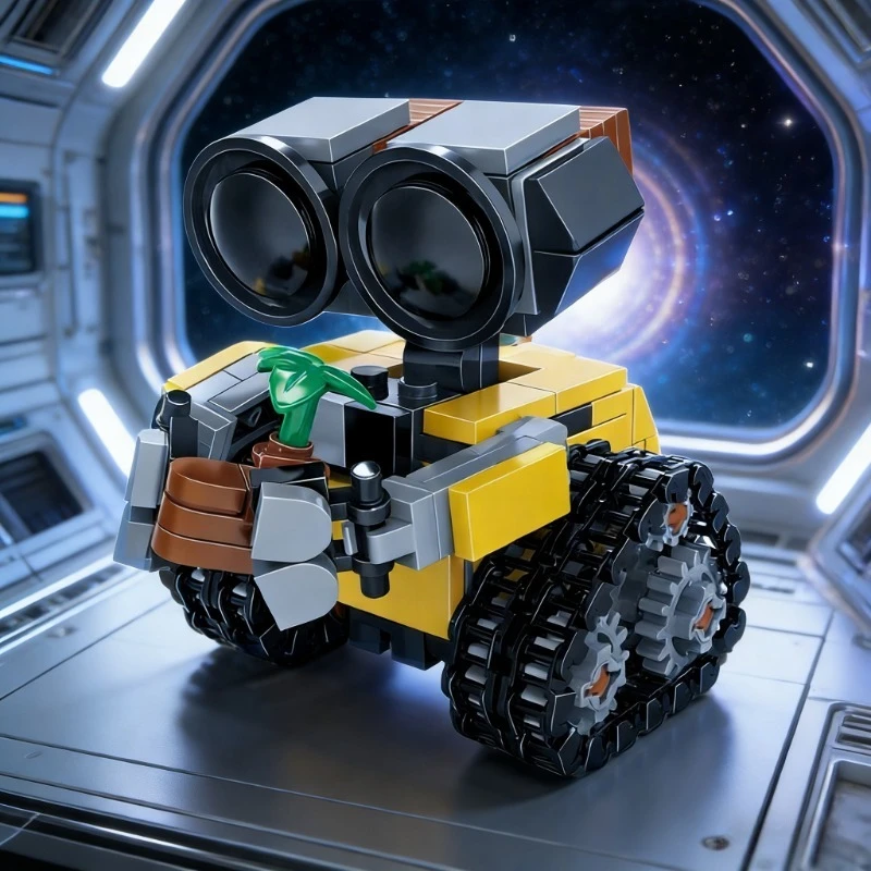 Обучающий конструктор-робот для мальчиков - набор для сборки робота Wall-E, увлекательный и идеально подходящий для развития когнитивных способностей детей
Обучающий конструктор-робот для мальчиков - набор для сборки робота Wall-E, увлекательный и идеально подходящий для развития когнитивных способностей детей