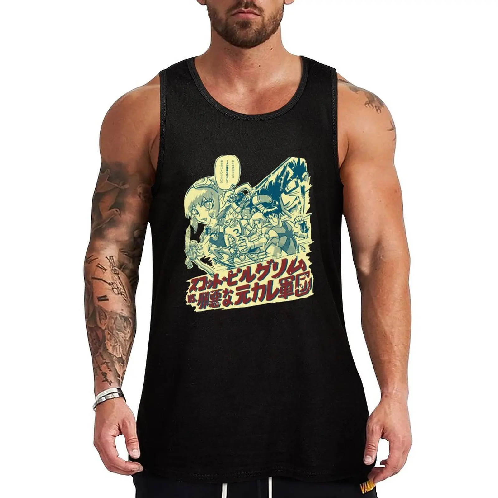 Sukotto Pirugurimu Tank Top quick-drying t-shirt Top summer Men's t-shirt Men's t shirt
Sukotto Pirugurimu Tank Top quick-drying t-shirt Top summer Men's t-shirt Men's t shirt