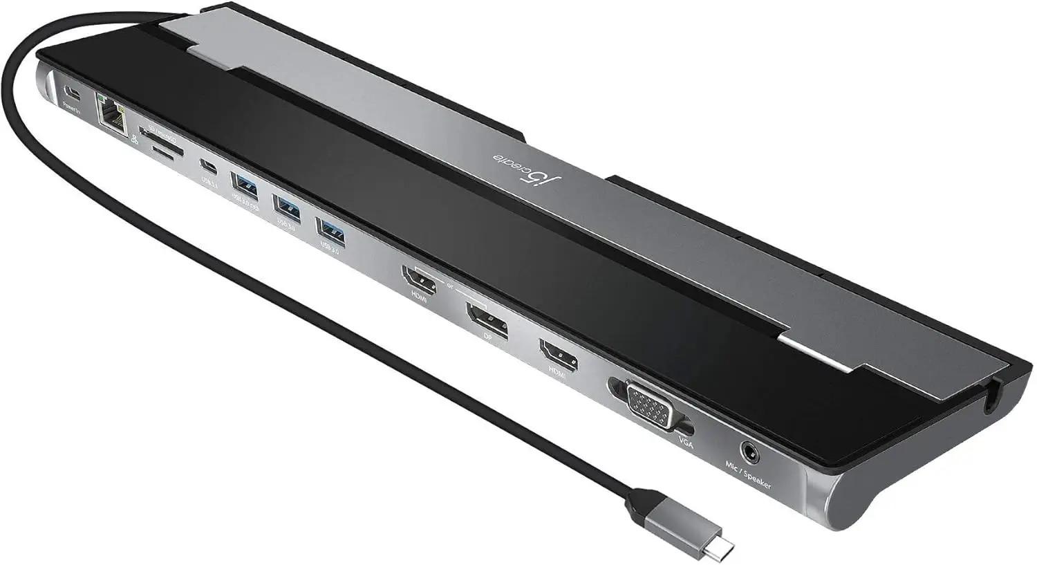 USB C Docking Station with Triple Display Support, HDMI, DisplayPort, VGA, 100W PD Charging, Gigabit Ethernet
USB C Docking Station with Triple Display Support, HDMI, DisplayPort, VGA, 100W PD Charging, Gigabit Ethernet
