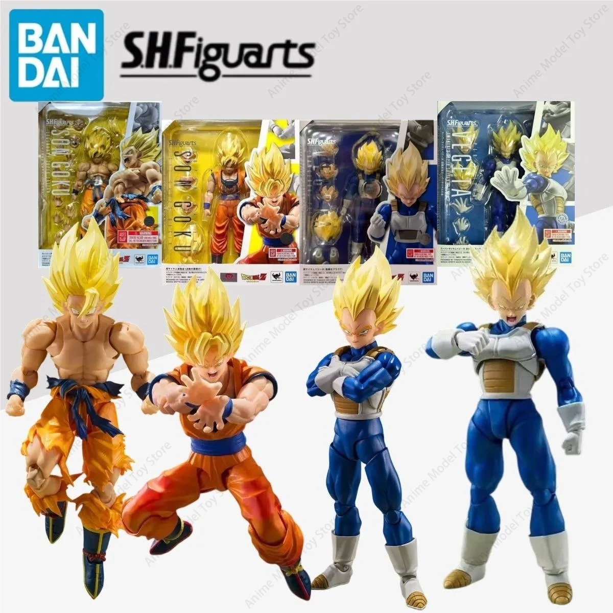 Bandai in Stock Genuine Vegeta SHF Super Saiyan Son Goku Legendary Super Saiyan Anime Figures Model Kit Action Toy Holiday Gifts
Bandai in Stock Genuine Vegeta SHF Super Saiyan Son Goku Legendary Super Saiyan Anime Figures Model Kit Action Toy Holiday Gifts