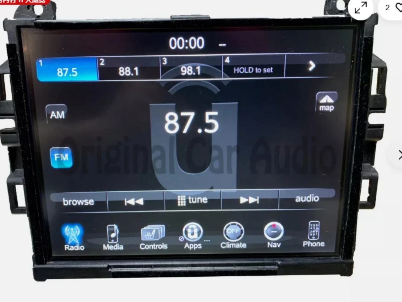 16–18 Dodge Durango OEM UConnect 8.4 Media Навигационный приемник с сенсорным экраном
16–18 Dodge Durango OEM UConnect 8.4 Media Навигационный приемник с сенсорным экраном