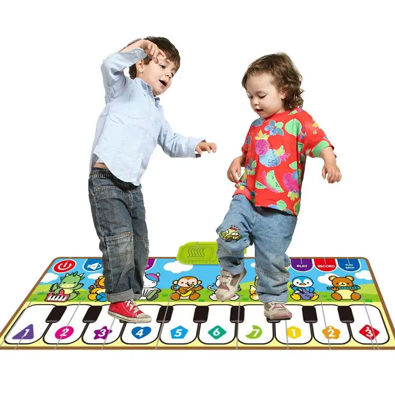 Floor Piano Mat Toddler Floor Play Piano Musical Mat Boys Girls Development Electronic Carpet With Instruments Effects
Floor Piano Mat Toddler Floor Play Piano Musical Mat Boys Girls Development Electronic Carpet With Instruments Effects