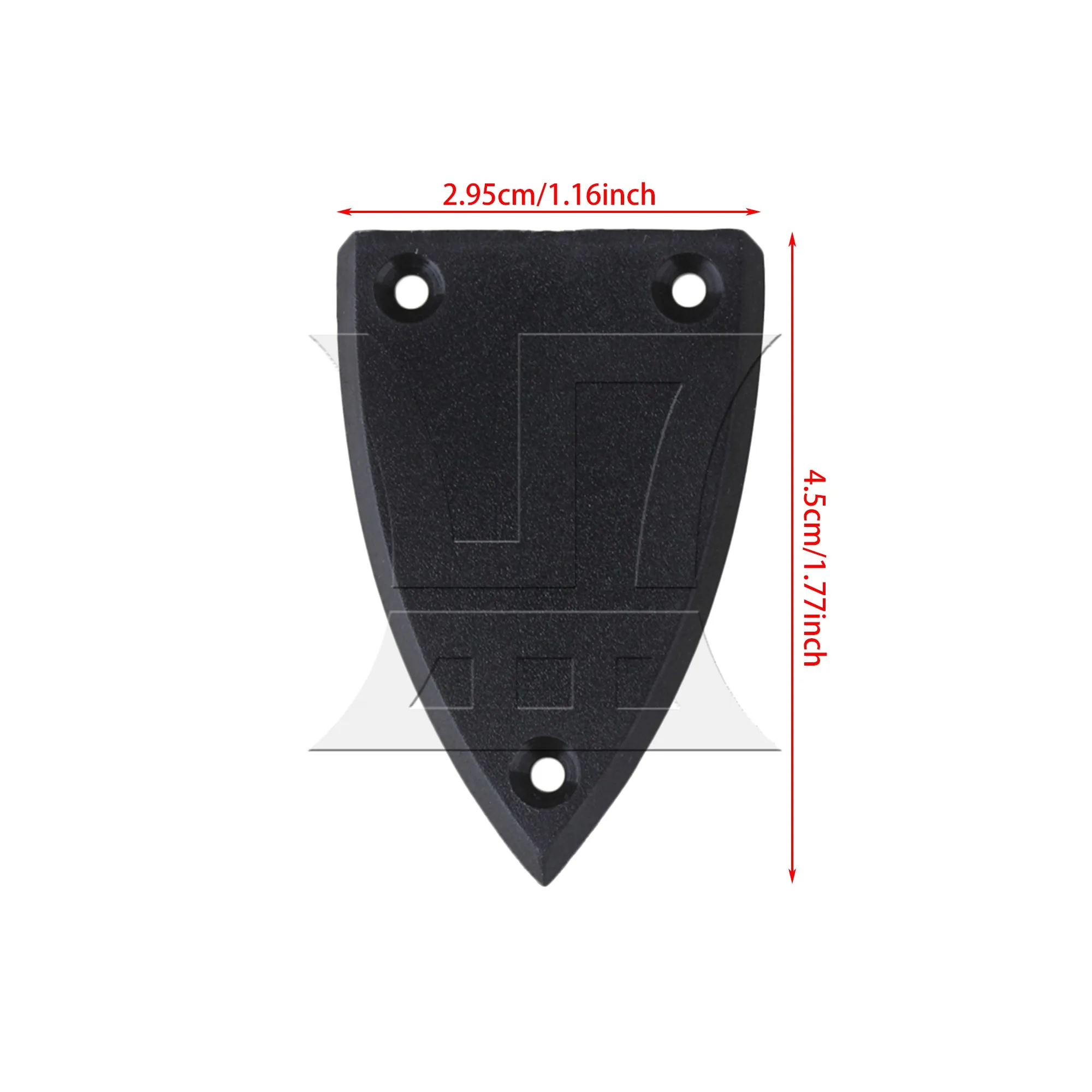 YIBUY 2Pieces BLACK 1 layer Triangle TRUSS ROD COVER FOR GUITAR
YIBUY 2Pieces BLACK 1 layer Triangle TRUSS ROD COVER FOR GUITAR
