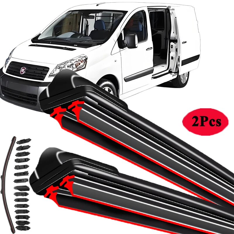For FIAT Scudo 1996-2016 Car Windshield Wiper Blade Front Windscreen Brushes Washer Accessories Window Cleaning Replacement
For FIAT Scudo 1996-2016 Car Windshield Wiper Blade Front Windscreen Brushes Washer Accessories Window Cleaning Replacement