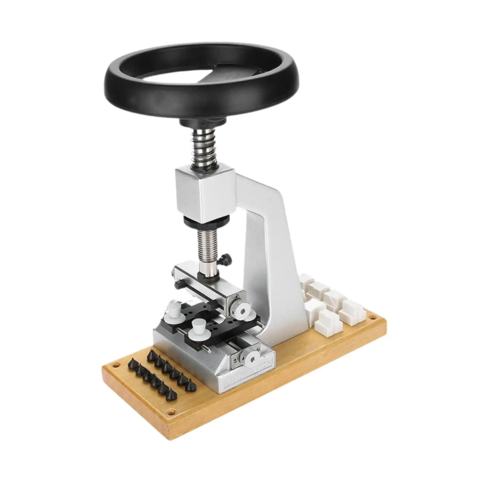 Watch Case Back Opener with Chucks Watch Maintenance for Watch Making Repair Tool Kit
Watch Case Back Opener with Chucks Watch Maintenance for Watch Making Repair Tool Kit