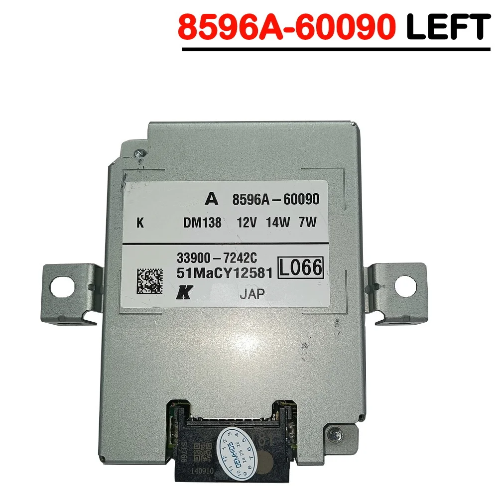 Original Oemhid s8596A-60090 Left LED Headlight Control Ballast For 25- LC300 Drive Computer Module Car Light Accessoriesemhids
Original Oemhid s8596A-60090 Left LED Headlight Control Ballast For 25- LC300 Drive Computer Module Car Light Accessoriesemhids