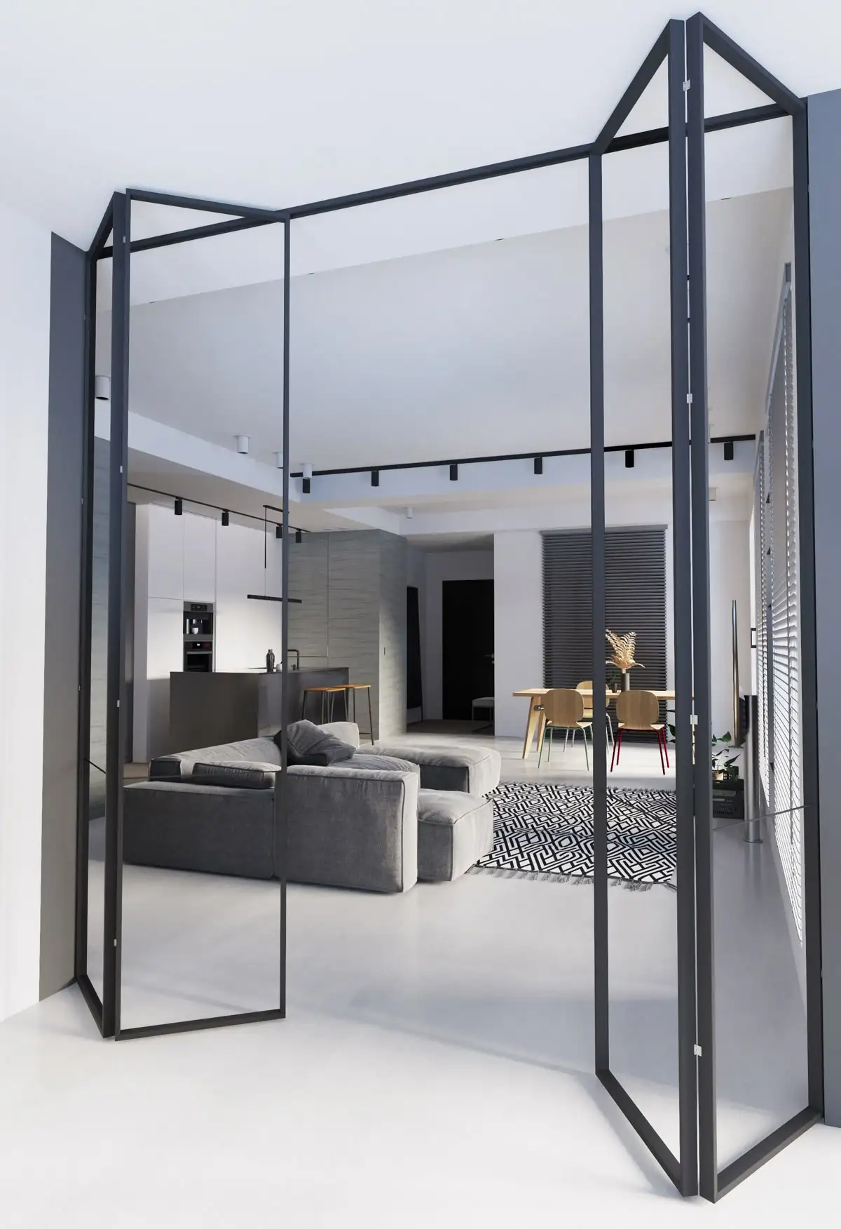 Soundproof Folding Door High End and Elegant Waterproof and Windproof Sturdy and Durable Aluminum Frame Glass Folding Doors
Soundproof Folding Door High End and Elegant Waterproof and Windproof Sturdy and Durable Aluminum Frame Glass Folding Doors