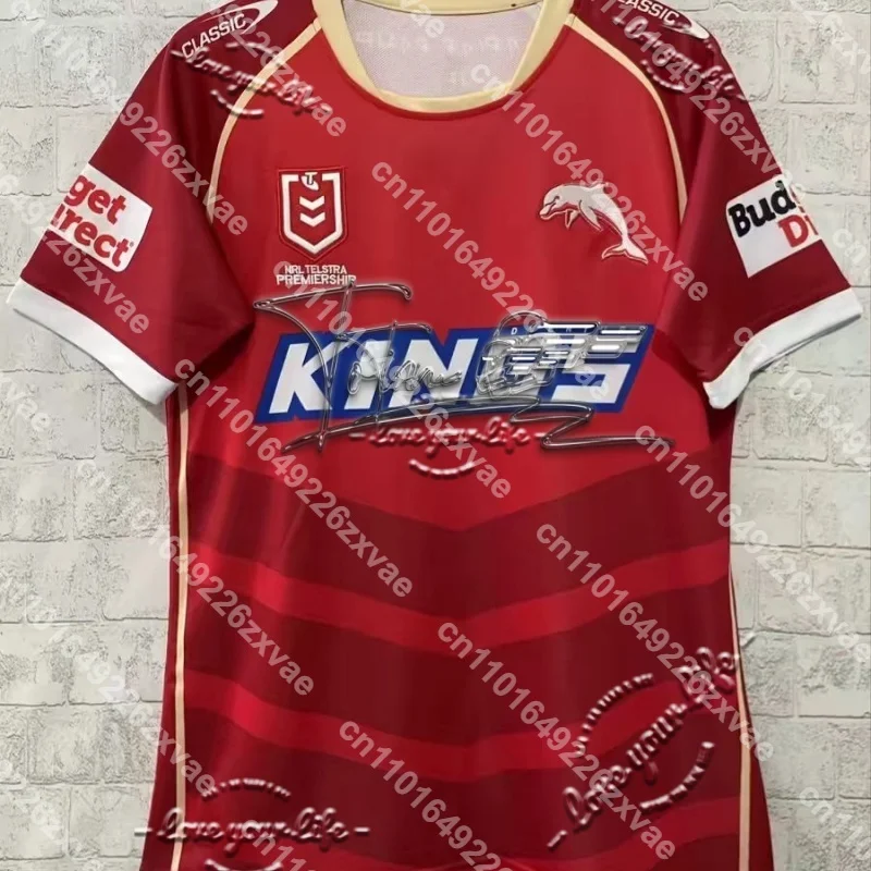 New Arrival Australian NRL 2025 Dolphins MENS Home Jersey Summer Men Training Jersey Adult&Kid Breathable Sport Rugby Jersey
New Arrival Australian NRL 2025 Dolphins MENS Home Jersey Summer Men Training Jersey Adult&Kid Breathable Sport Rugby Jersey