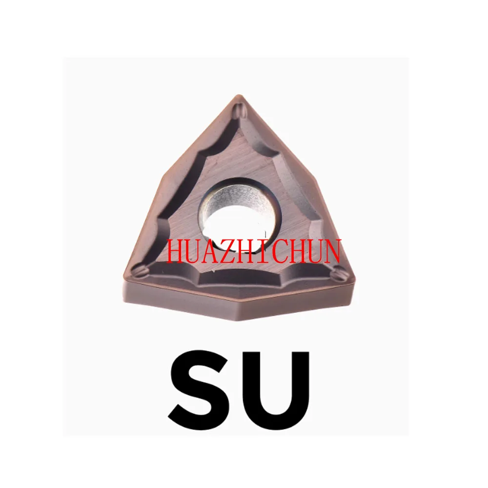 HUAZHICHUN WNMG080404N-SU AC510U/520U/530U 6040M 5015S твердосплавные вставки фрезерный инструмент 
HUAZHICHUN WNMG080404N-SU AC510U/520U/530U 6040M 5015S твердосплавные вставки фрезерный инструмент