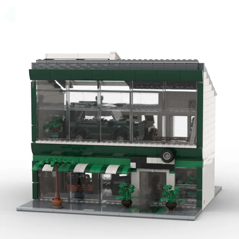 1427pcs MOC The Car Emporium Modern Architecture Building Blocks Model Assembly Toys Children Festival Gifts
1427pcs MOC The Car Emporium Modern Architecture Building Blocks Model Assembly Toys Children Festival Gifts