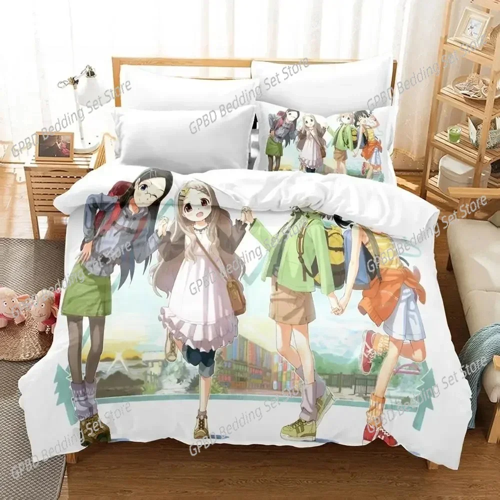 Yama No Susume 3D NEW Duvet Cover Pillowcase Bedding Set Adult Boy Girl Bedroom Decoration Children Single Double Large
Yama No Susume 3D NEW Duvet Cover Pillowcase Bedding Set Adult Boy Girl Bedroom Decoration Children Single Double Large