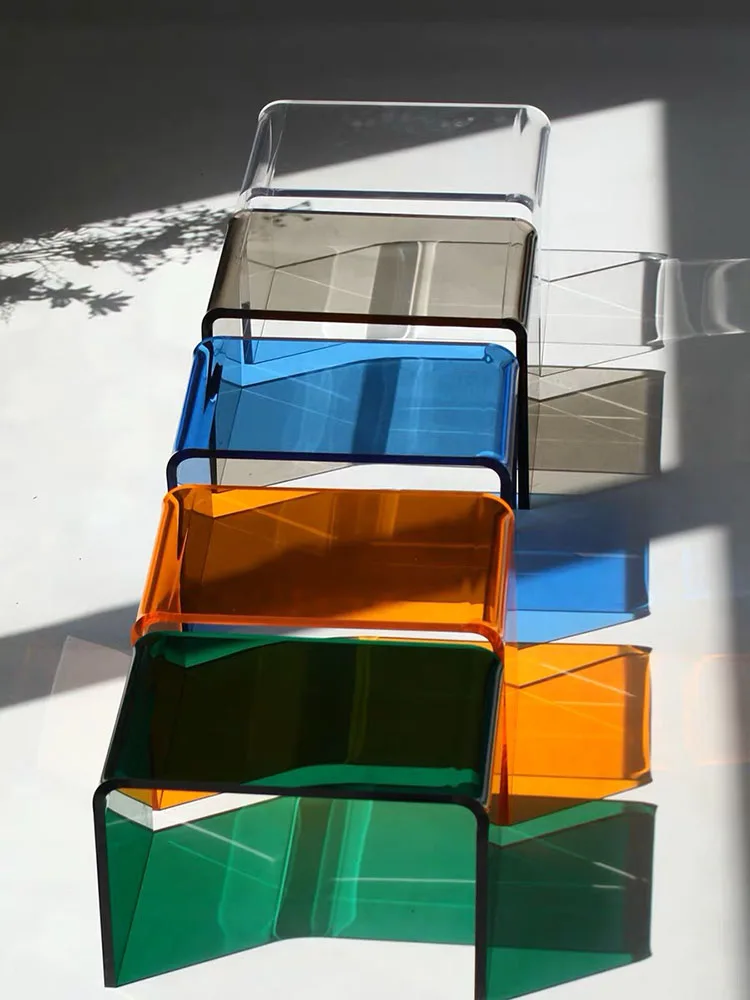 Stylish Minimalist Small Stool Colorful Transparent Acrylic Shoe Changing Stool Children's Stools Home Accessories Furniture
Stylish Minimalist Small Stool Colorful Transparent Acrylic Shoe Changing Stool Children's Stools Home Accessories Furniture