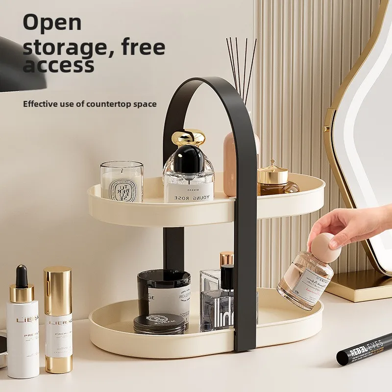 Plastic Makeup Organizer for Cosmetics Perfume Lipstick Vanity Table Office Desk Storage Box with Adjustable Compartments
Plastic Makeup Organizer for Cosmetics Perfume Lipstick Vanity Table Office Desk Storage Box with Adjustable Compartments