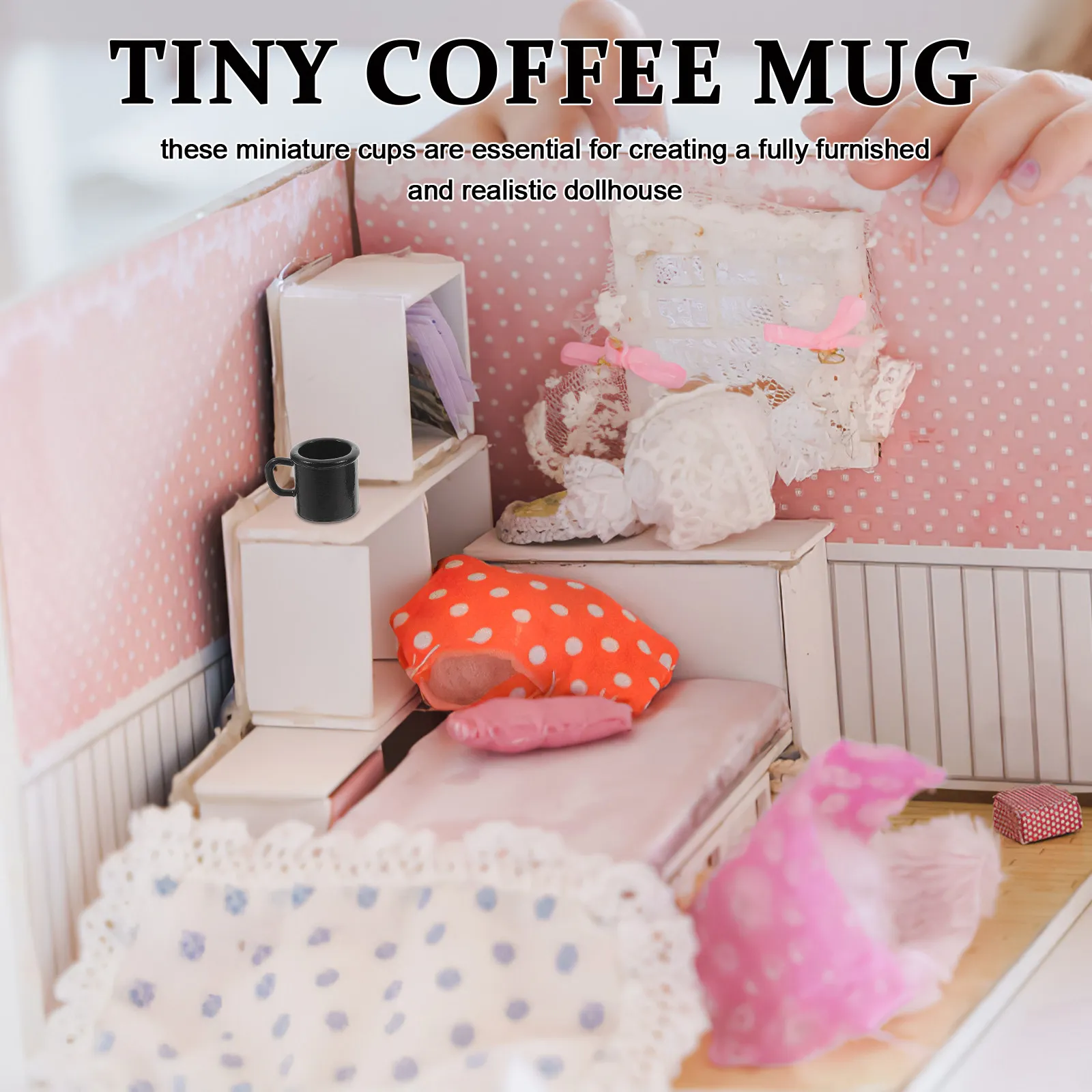 4Pcs Miniature Coffee Cups Tea Cups Miniature Kitchen Accessories Pretend Tableware Decoration
4Pcs Miniature Coffee Cups Tea Cups Miniature Kitchen Accessories Pretend Tableware Decoration