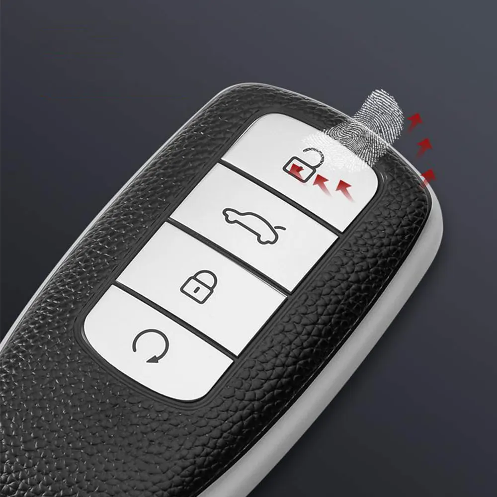 1x Car Interior Keychain Protector Car Smart 4 Button Key Case Cover Shell Bag for Chery Tiggo 8 Pro Tiggo 8plus New 5 Plus 7pro
1x Car Interior Keychain Protector Car Smart 4 Button Key Case Cover Shell Bag for Chery Tiggo 8 Pro Tiggo 8plus New 5 Plus 7pro