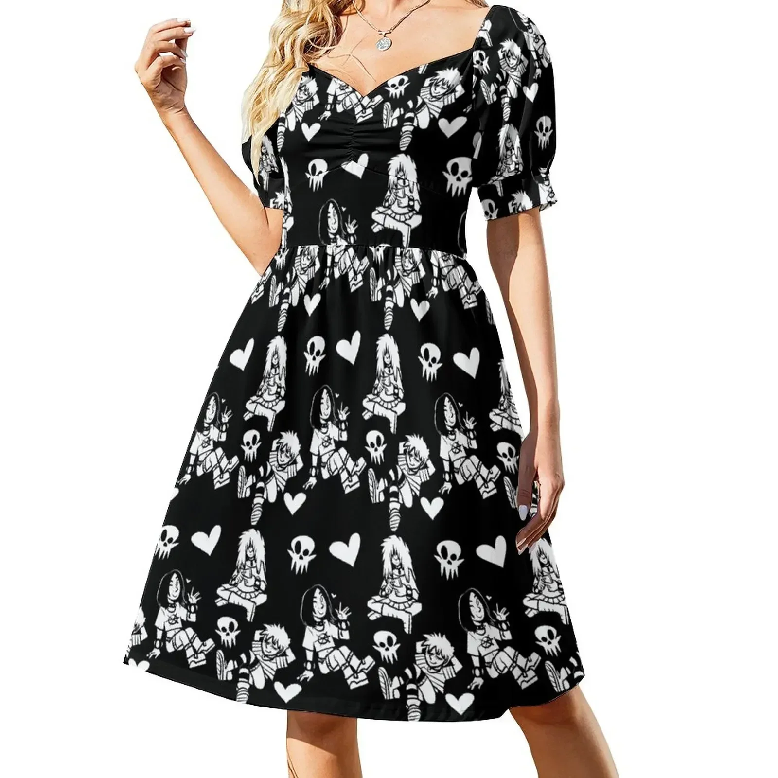 Cutes Pattern Sleeveless Dress summer outfits for women 2025 summer dress Dress
Cutes Pattern Sleeveless Dress summer outfits for women 2025 summer dress Dress