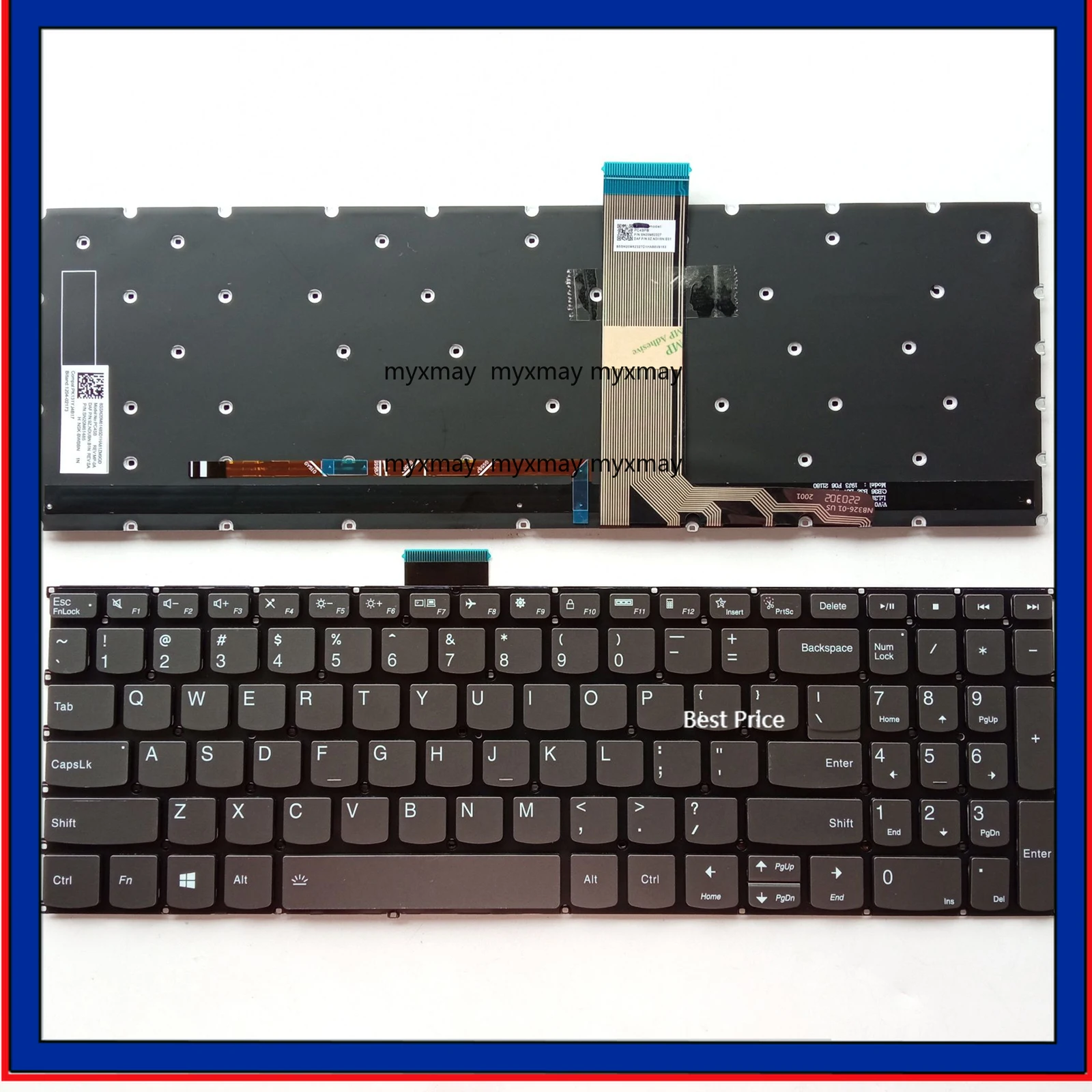 Для Lenovo ideapad 3-15ABA7 3-15IAU7 3-17ABA7 3-17IAU7 SN21B40757 Клавиатура США
Для Lenovo ideapad 3-15ABA7 3-15IAU7 3-17ABA7 3-17IAU7 SN21B40757 Клавиатура США