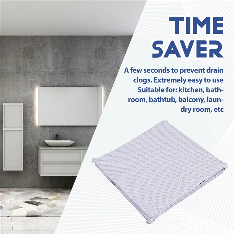 2025 Trend 25 шт. сливной уловитель волос одноразовый слив для душа ловушка волос сетчатые наклейки для ванной комнаты
2025 Trend 25 шт. сливной уловитель волос одноразовый слив для душа ловушка волос сетчатые наклейки для ванной комнаты