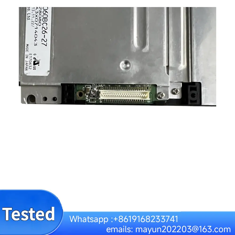 Original 10.4 inch LCD Screen 800x600 SVGA NL8060BC26-17 NL8060BC26-27
Original 10.4 inch LCD Screen 800x600 SVGA NL8060BC26-17 NL8060BC26-27