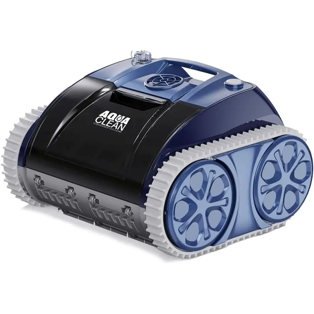 Cordless Robotic Pool Cleaner, 1500 sq. ft. Coverage, Wall-Climbing, Blue ABS, Rechargeable Battery, Smart Charging
Cordless Robotic Pool Cleaner, 1500 sq. ft. Coverage, Wall-Climbing, Blue ABS, Rechargeable Battery, Smart Charging