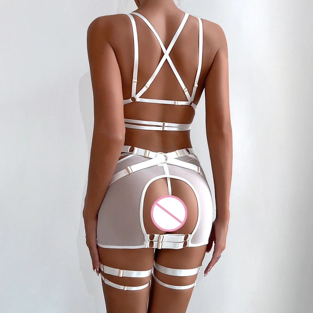 Women Sexy Lingerie Suit Heavy Industry Complex Plastic Girdle Suit Ultrathin Bra & Brief Sets Porno Suit Temptation Sleepwear
Women Sexy Lingerie Suit Heavy Industry Complex Plastic Girdle Suit Ultrathin Bra & Brief Sets Porno Suit Temptation Sleepwear