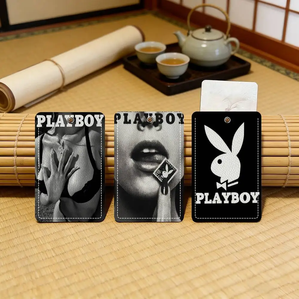 Modern Leather Card Case with Keyring Reliable Holder for Bus and Subway Cards Hot playboys logo
Modern Leather Card Case with Keyring Reliable Holder for Bus and Subway Cards Hot playboys logo