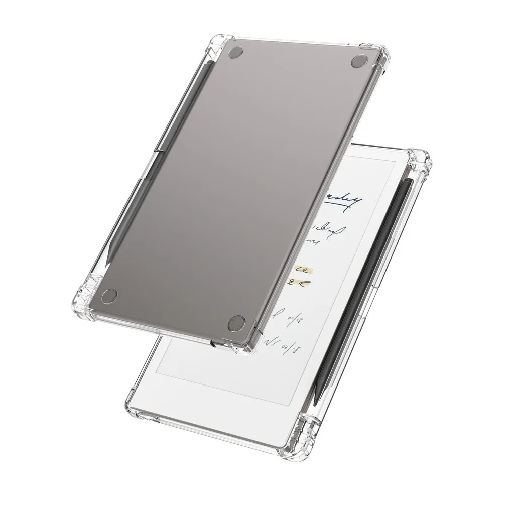 Прозрачный чехол для 7,3 дюйма Remarkable Paper Pro Move — легкая прозрачная гибкая мягкая задняя крышка из ТПУ с держателем для ручек
Прозрачный чехол для 7,3 дюйма Remarkable Paper Pro Move — легкая прозрачная гибкая мягкая задняя крышка из ТПУ с держателем для ручек