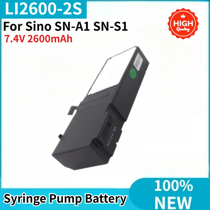 High Quality LI2600-2S Syringe Pump Replacement Battery 7.4V 2600mAh for Sino SN-A1 SN-S1
High Quality LI2600-2S Syringe Pump Replacement Battery 7.4V 2600mAh for Sino SN-A1 SN-S1