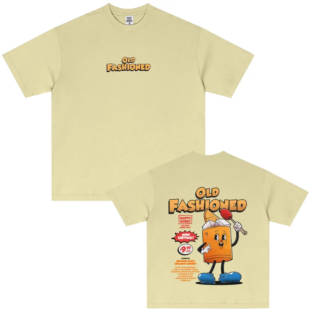 Old Fashioned Cocktail Funny Meme T Shirts Men Women Casual Oversized Crewneck T-shirts Men's Cotton Vintage T-shirt Streetwear
Old Fashioned Cocktail Funny Meme T Shirts Men Women Casual Oversized Crewneck T-shirts Men's Cotton Vintage T-shirt Streetwear