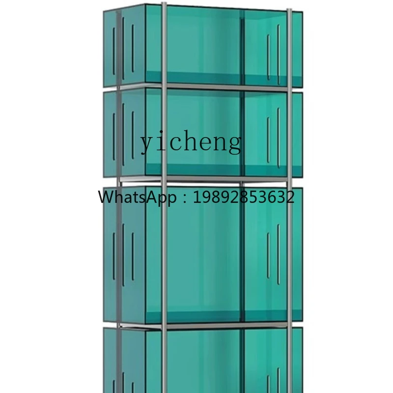 ZZk Acrylic Bookshelf Shelf Floor Storage Living Room Display Cabinet Stainless Steel Multi-Layer Bookcase
ZZk Acrylic Bookshelf Shelf Floor Storage Living Room Display Cabinet Stainless Steel Multi-Layer Bookcase