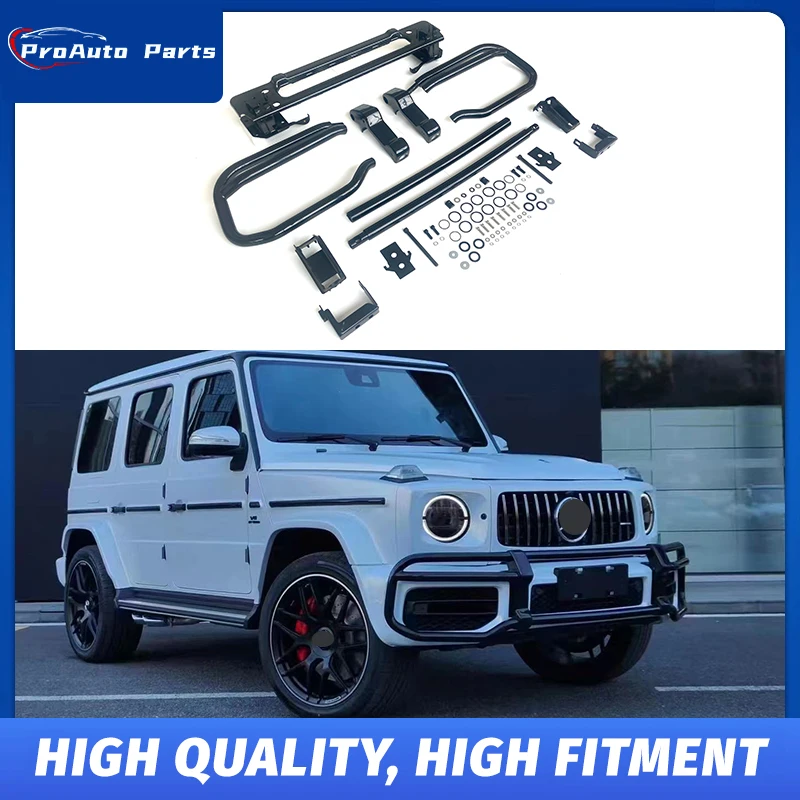 Guard Bumper For G Class W463a W464 G63 Stainless Steel Front Bull Bar For G63 W464 Front Bumper Guard Bumper 1:1 With Lining
Guard Bumper For G Class W463a W464 G63 Stainless Steel Front Bull Bar For G63 W464 Front Bumper Guard Bumper 1:1 With Lining