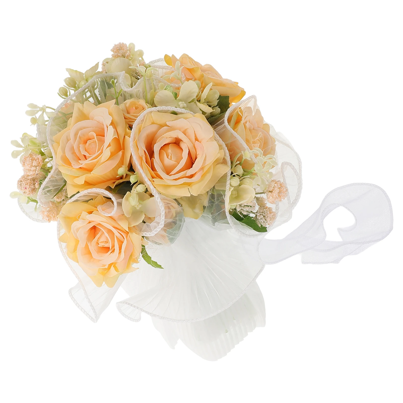 Artificial Flower Elegant Wedding Bridal Flowers Home Decor Fake Bride Bouquet Fake Bride Rustic Durability Match
Artificial Flower Elegant Wedding Bridal Flowers Home Decor Fake Bride Bouquet Fake Bride Rustic Durability Match