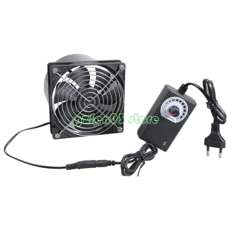W0YC Adjustable Speed 12cm Duct Fan 3000RPM DC12V for Efficient Ventilation In DIY Welding Craft and Printing Enclosures
W0YC Adjustable Speed 12cm Duct Fan 3000RPM DC12V for Efficient Ventilation In DIY Welding Craft and Printing Enclosures
