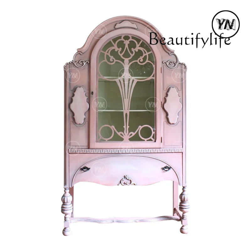 "Pink Balloon Cabinet" Pink Storage Cabinet Neoclassical Single Open Wine Cabinet Display Storage Cabinet Can be customized
"Pink Balloon Cabinet" Pink Storage Cabinet Neoclassical Single Open Wine Cabinet Display Storage Cabinet Can be customized