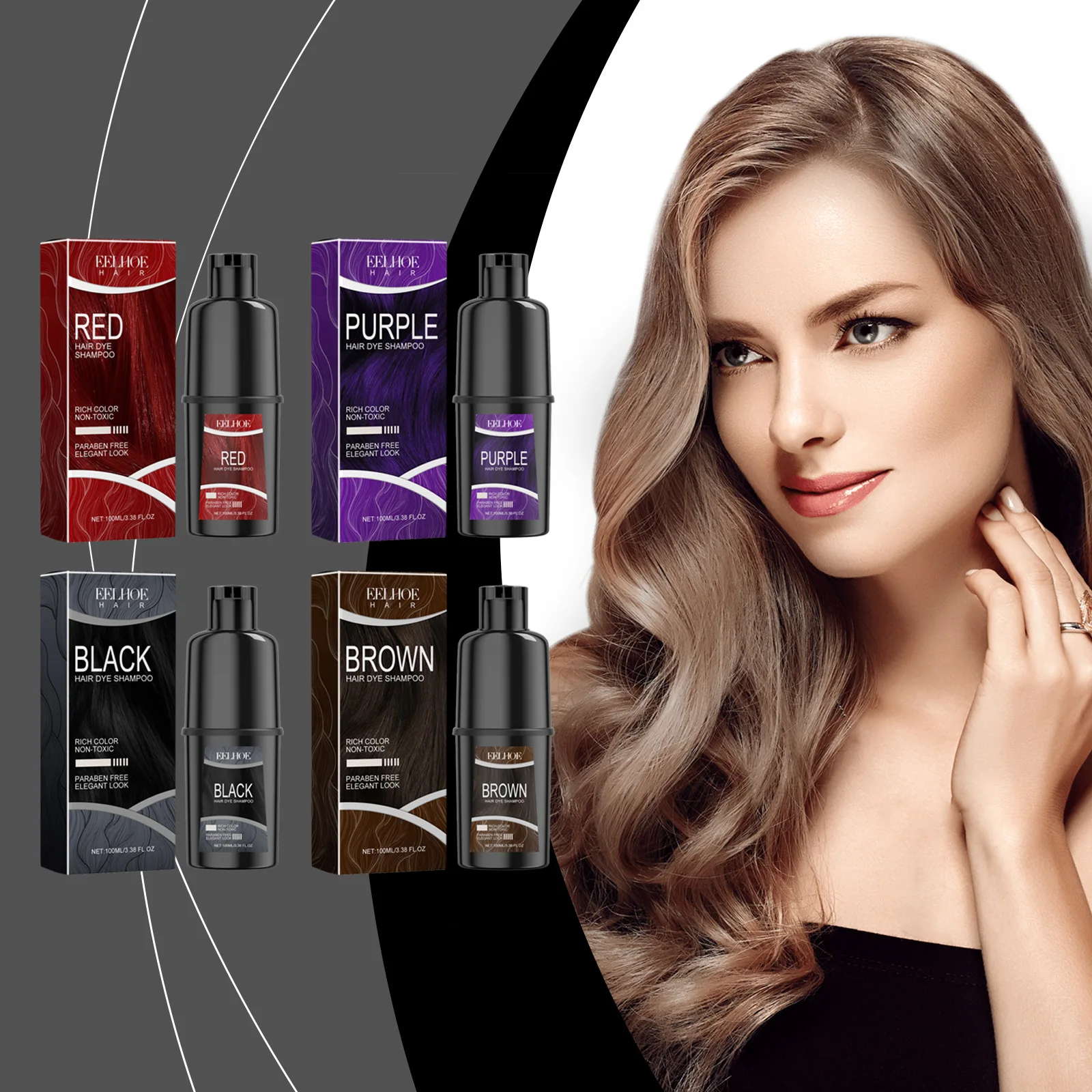2026 New Multi-Color Hair Shampoo Herbal Extract Nourishes Hair Roots Brightens Color Smoothing Cleansing & Moisturizing Care
2026 New Multi-Color Hair Shampoo Herbal Extract Nourishes Hair Roots Brightens Color Smoothing Cleansing & Moisturizing Care