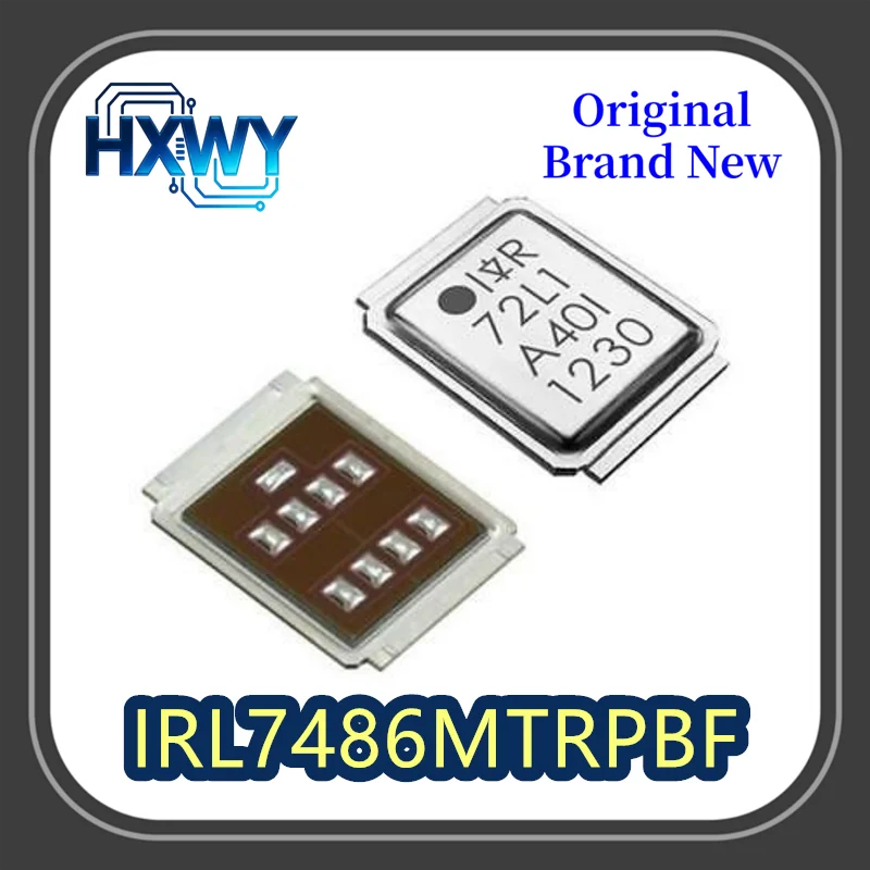 (10/50 pieces) IRL7486MTRPBF DirectFET MOSFET with silkscreen marking 7L86 Brand new and original.
(10/50 pieces) IRL7486MTRPBF DirectFET MOSFET with silkscreen marking 7L86 Brand new and original.