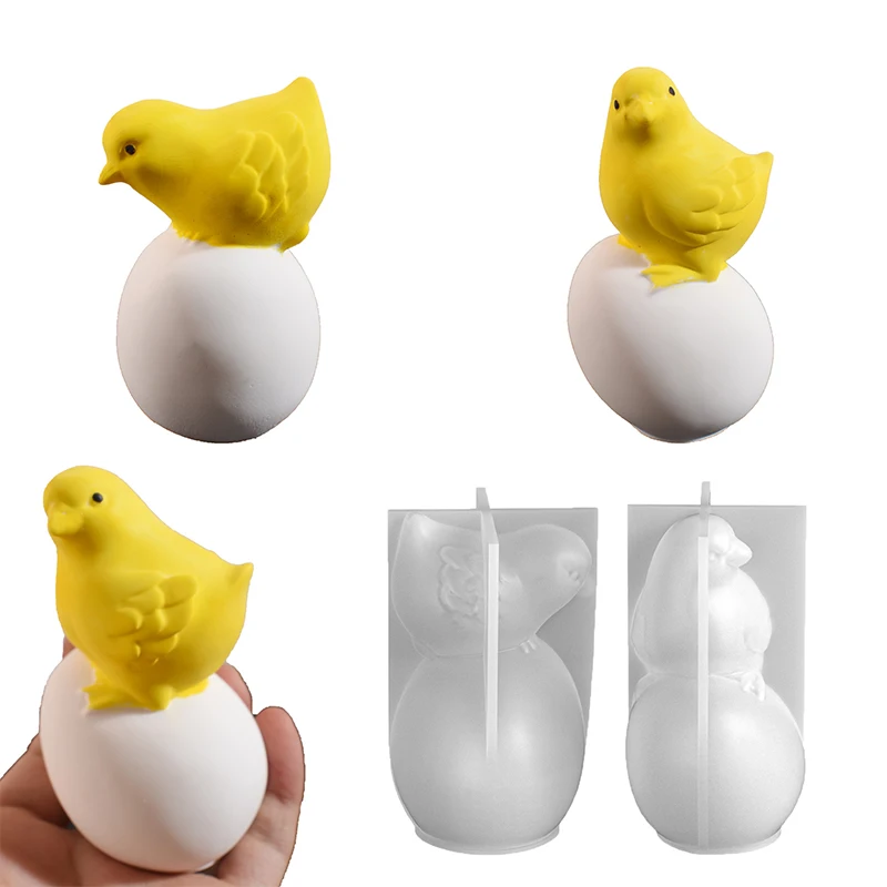 Easter Chicken & Egg Silicone Molds for Plaster Figurines Scented Candles Resin Crafts Perfect Easter Craft Supplies
Easter Chicken & Egg Silicone Molds for Plaster Figurines Scented Candles Resin Crafts Perfect Easter Craft Supplies